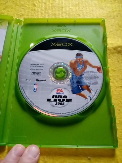 NBA Live 2005 Xbox Original Pal version games Original