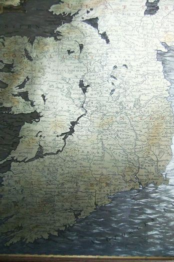 Map Kingdom of Ireland from Mr. Tindal's Continuation of Mr. Rapin's History".