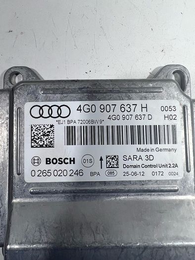 Audi A6 C7 4g 2013 Acceleration Esp Yaw Rate Control Module Sensor 4g0907637h A3l3b49g