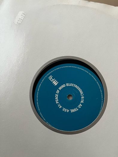 2003 Claro intelecto Peace of mind EP 12" vinyl