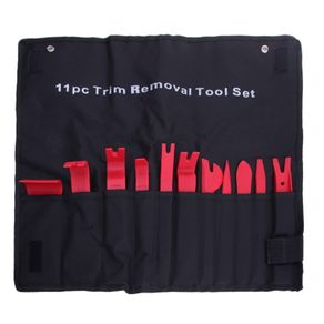 11pc Car Trim Door Panel Removal Molding Set Kit Pouch Pry Tool Interior Van DIY