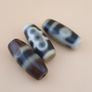 Vintage Himalayan Tibetan Lot of 3 Mixed Pattern Agate Dzi Beads Image 9