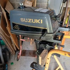 Suzuki 4hp 2 stroke SS Outboard