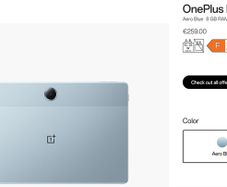 OnePlus Pad Lite tablet 8GB RAM 128GB Storage