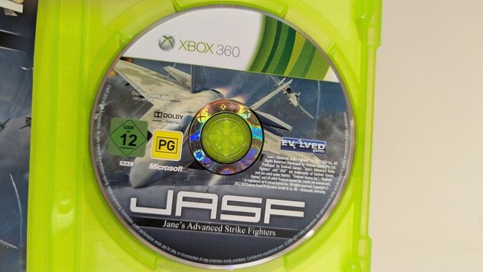 Janes Advanced Strike Fighters Xbox 360