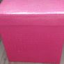 Pink snake look ottoman  please read description Image 3