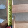 king bed frame light oak Image 6