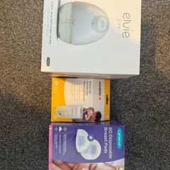 Elvie wearable breast pump & extras