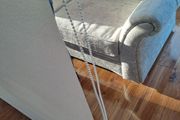 off white roller blind