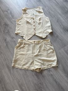 Set new from  shien  cream colour