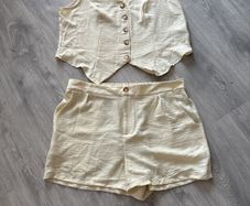 Set new from  shien  cream colour