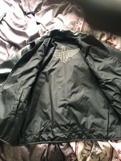 Faux leather jacket