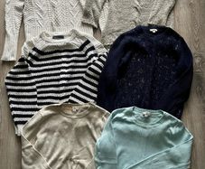 Women's knitwear cropped wool cardigans jumpers sweaters blouses M&S size 10