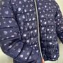Purple winter jacket for a girl, with hood, 116cm (5-6 years) Image 2