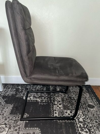 Upholstered Grey Dining Chair