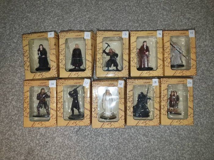 Lord of the Rings (lead) 86 models total.