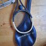Vintage "Dunlop" Wooden Tennis Racket with Press (Retro / Decor) Image 4