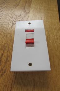 45 Amp Tall DP Cooker Switch With Neon