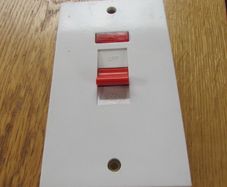 45 Amp Tall DP Cooker Switch With Neon