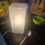 ikea frosted glass lamp Image 5