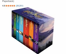 Harry Potter Box Set The Complete Collection Paperback