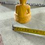 Buddha figure Sri Lanka / Ceylon small sculpture lotus position Asia Image 5