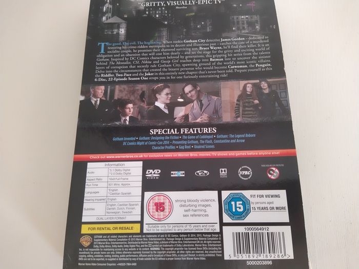 Gotham Season 1 6Dvd Boxset