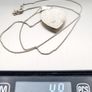 Vintage Cubic Zirconia Heart 925 Silver Necklace Image 9