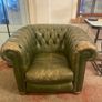 Pair of Vintage Chesterfield Low Back Club Chairs Image 5