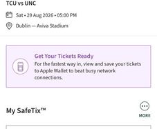 Aer Lingus College Football Classic 2026 Tickets