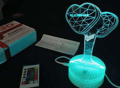 2 K-Pop Visualization Lamp