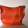 Large leather Hobo bag Image 7