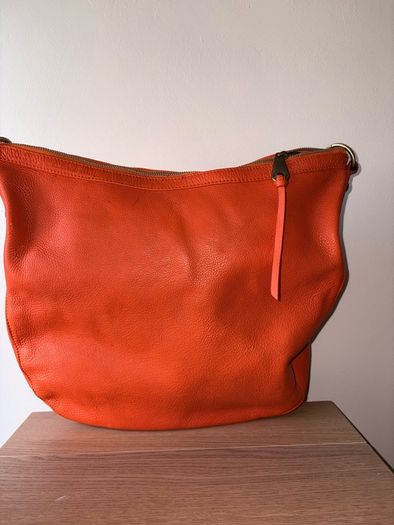 Large leather Hobo bag