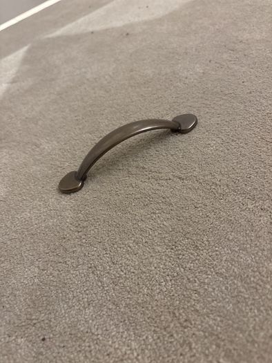 Hendel & Hendel antique bronze bow handles x2 - brand new