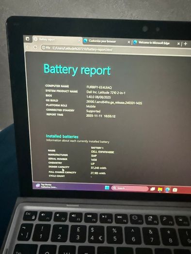 Dell Latitude 7210 2in1 Laptop i7/16GB/512SSD/FHD