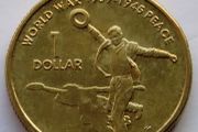 Australia Dollar World War II - Peace 2005 UNC collectors commemorative