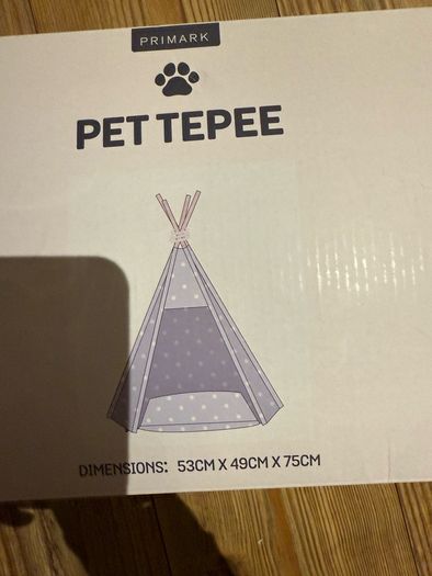 pet tepee bed