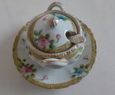 Sugar Bowl & Underplate - Japanese - Nippon