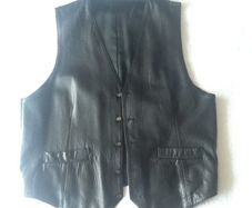 Ladies  JULIAN  VARD  Leather Waistcoat