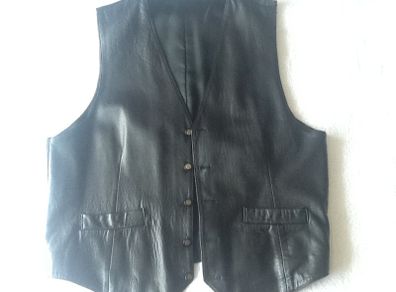 Ladies  JULIAN  VARD  Leather Waistcoat
