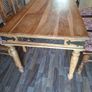 Mexican Pine solid wood Table and 6 Chairs Image 4