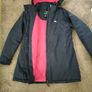 Beautiful navy heavy winter coat from Trespass age 11 to 12 Image 2