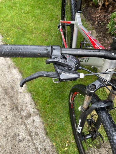Carrera Mountain Bike silver/red