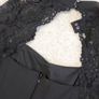 River Island Black Lace High-Neck Skater Mini Dress - Size 12 Image 5