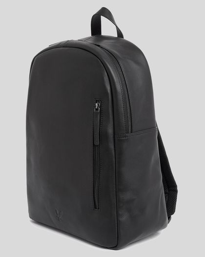 Lyle & Scott Leather Backpack