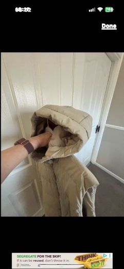 ladies gilet cream
