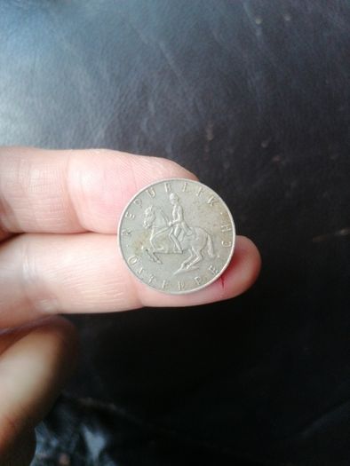 1960 Austria Silver 5 Schilling Coin