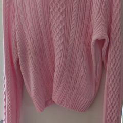 Tommy Jeans cable knit crew neck jumper