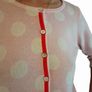 Cocoa Cashmere polka dot cardigan Image 2