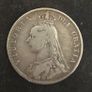1887 British Half Crown Image 2